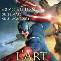 Exposition Paris - L'ART DES SUPER-HEROS MARVEL - du 22/03/2014 au 31/08/2014 - Exposition - Art Ludique - Le Musée