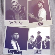 Concert Paris - Paris Hip Hop 2014 : Deen Burbigo • A2H • Set&Match • Espiiem • Beny Le Brownies - 02/07/2014 - Hip Hop - Plage du Glazart (La)