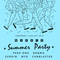 Concert Paris - Marble Summer Party W/ Para One • Surkin • Canblaster • Myd • Bobmo - 04/07/2014 - Electro - Showcase (Le)