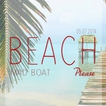 Concert Paris - Beach Please W/ De Clerc • Aldrich • Trama • Lylou Dallas • Peter Geister • Fafa • Brany Whitebird & more - 05/07/2014 - Techno Tech House - Mad Boat & Mad Garden - Plage