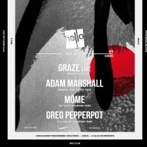 Soiree Paris - HELLO NEW KANADA W/ Graze • Adam Marshall • Môme • Greg Pepperpot - 10/07/2014 - Techno - Rex Club (Le)