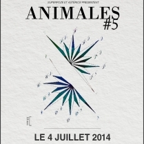 Concert Paris - Animales #5 w/ Shigeto • Andrea Balency • Andrea • Superpoze - 04/07/2014 - Electro - Flèche D\'Or (La)