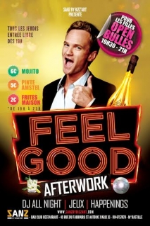 Soiree Paris - FEELGOOD - Afterwork - 26/06/2014 - Généraliste - SANZ by Bizz\'art (Le)