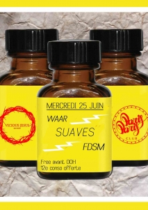 Soiree Paris - VICIOUS JESUS x BONHEUR MUSIC W/ FSDM • Suaves • Waar - 25/06/2014 - Italo Techno Funk Disco - ParisParis Club